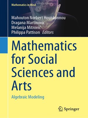 cover image of Mathematics for Social Sciences and Arts